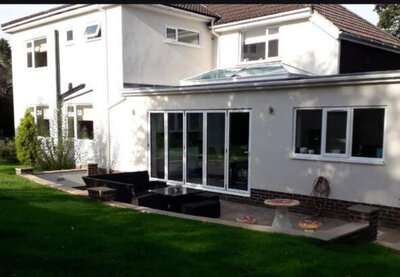 Before and after rendering results North East